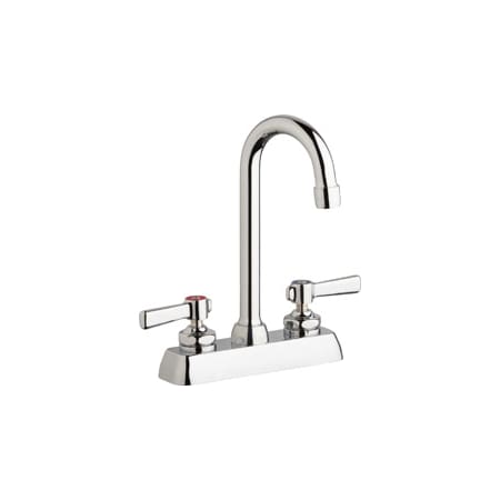 A large image of the Chicago Faucets W4D-GN1AE35-369AB Chrome