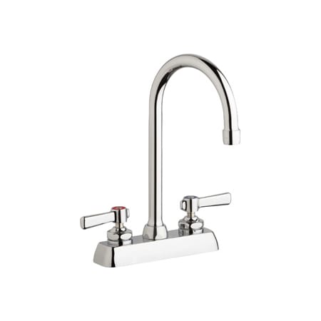 A large image of the Chicago Faucets W4D-GN2AE35-369AB Chrome