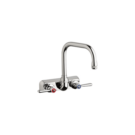 A large image of the Chicago Faucets W4W-DB6AE1-369AB Chrome