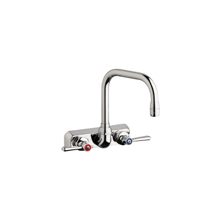 A large image of the Chicago Faucets W4W-DB6AE35-369AB Chrome