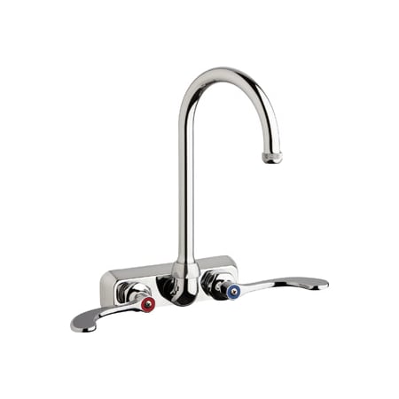 A large image of the Chicago Faucets W4W-GN2AE1-317AB Chrome