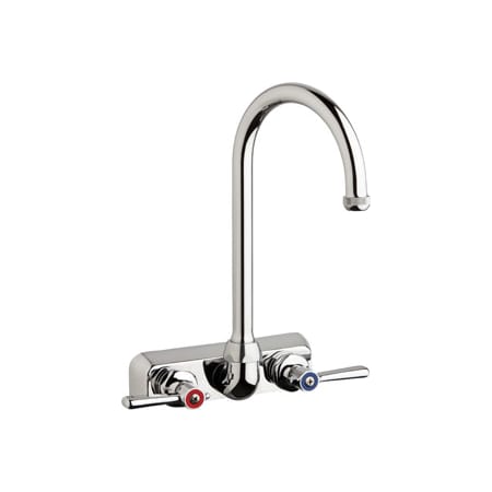 A large image of the Chicago Faucets W4W-GN2AE1-369AB Chrome