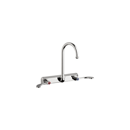 A large image of the Chicago Faucets W8W-GN2AE1-317AB Chrome