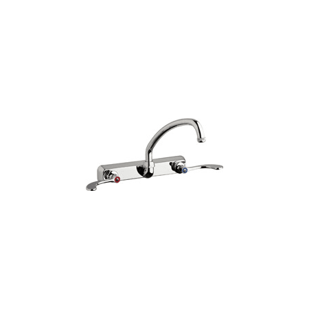 A large image of the Chicago Faucets W8W-L9E1-317AB Chrome