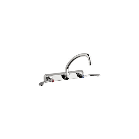 A large image of the Chicago Faucets W8W-L9E35-317AB Chrome