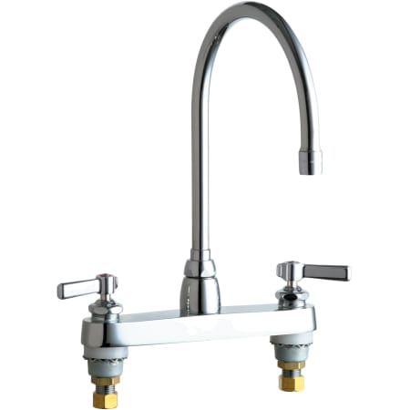 A large image of the Chicago Faucets 1100-GN8AE35-369AB Chrome