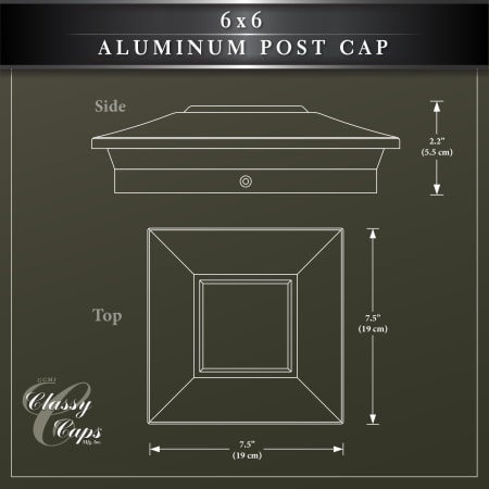 A large image of the Classy Caps SNX66W Alternate Image