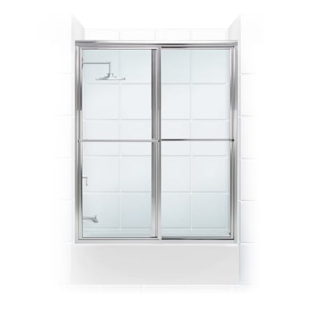 A large image of the Coastal Shower Doors 1556.55-C Chrome
