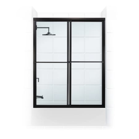 A large image of the Coastal Shower Doors 1556.55-C Black Bronze