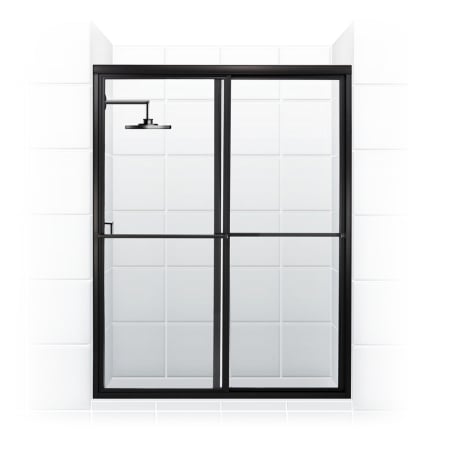 A large image of the Coastal Shower Doors 1642.70-C Black Bronze