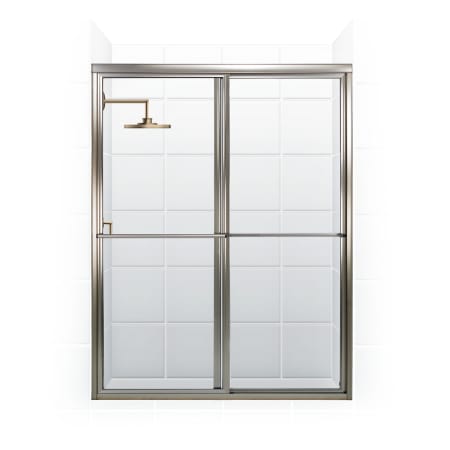 A large image of the Coastal Shower Doors 1664.70-C Brushed Nickel