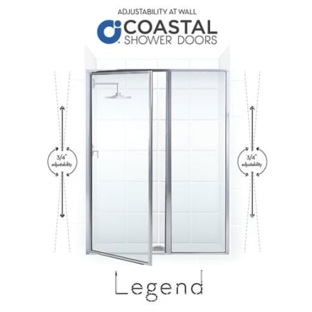 A large image of the Coastal Shower Doors L31IL23.66-C Alternate View