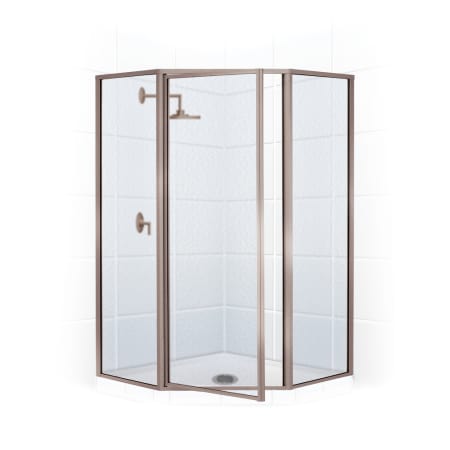 A large image of the Coastal Shower Doors NL15241570-A Brushed Nickel