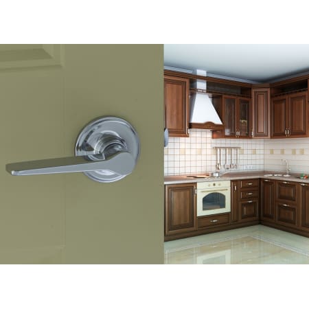 A large image of the Copper Creek ZL2220 Copper Creek-ZL2220-Kitchen Application View in Polished Stainless