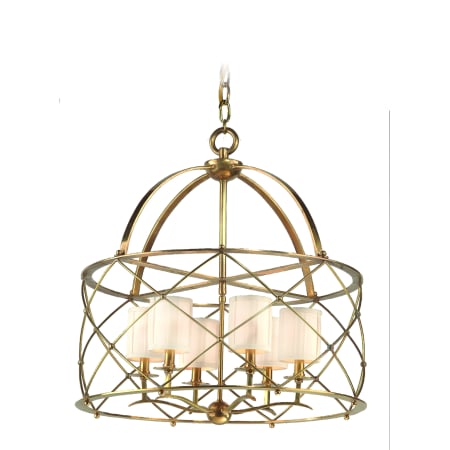 A large image of the Corbett Lighting 13-04 Aged Brass