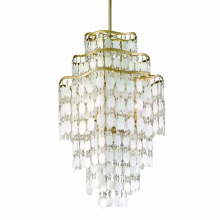 A large image of the Corbett Lighting 109-47 Champagne Leaf