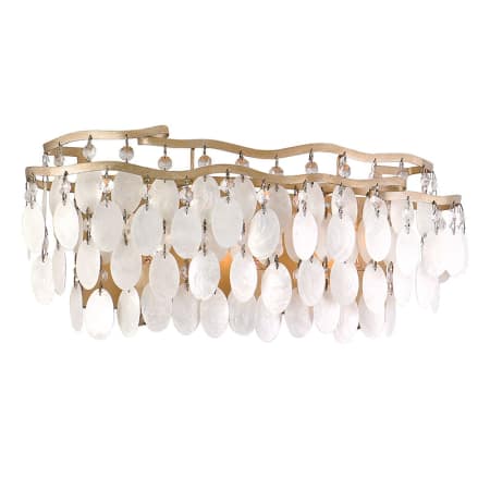 A large image of the Corbett Lighting 109-63 Champagne Leaf