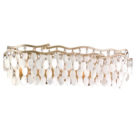 A large image of the Corbett Lighting 109-65 Champagne Leaf