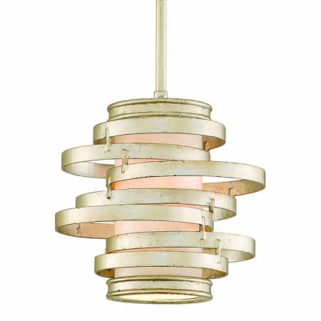 A large image of the Corbett Lighting 128-41 Modern Silver