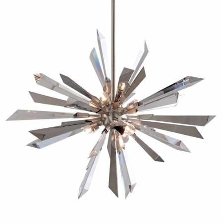 A large image of the Corbett Lighting 140-47 Silver Leaf
