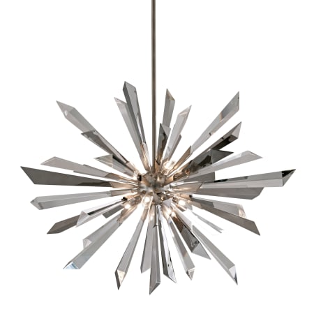 A large image of the Corbett Lighting 140-48 Silver Leaf