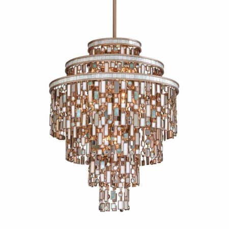 A large image of the Corbett Lighting 142-413 Dolcetti Silver