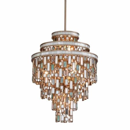 A large image of the Corbett Lighting 142-47 Dolcetti Silver