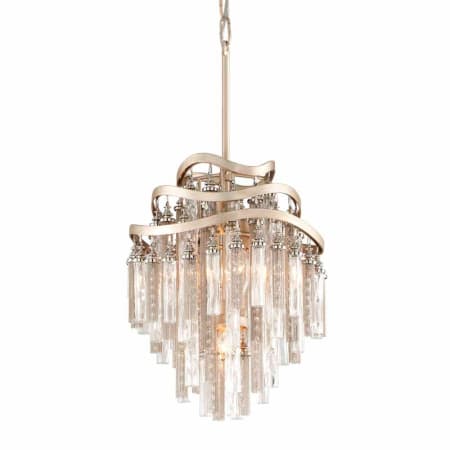 A large image of the Corbett Lighting 176-43 Tranquility Silver Leaf