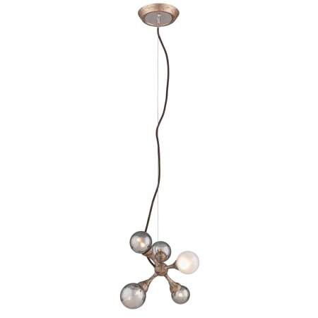 A large image of the Corbett Lighting 206-45 Stria Gold Leaf