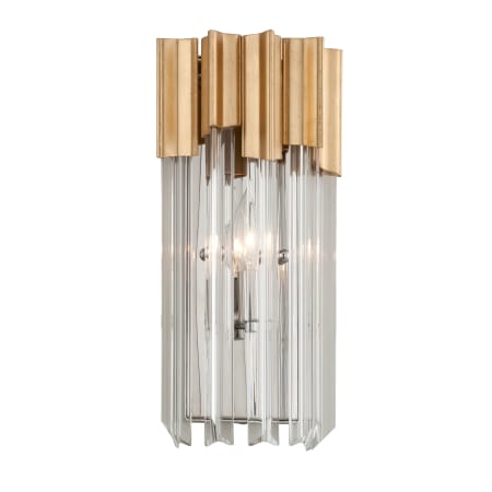A large image of the Corbett Lighting 220-11 Gold Leaf