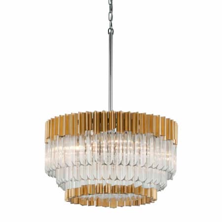 A large image of the Corbett Lighting 220-410 Gold Leaf
