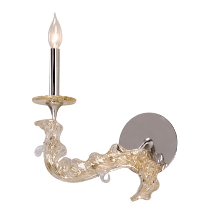 A large image of the Corbett Lighting 221-11 Silver Leaf