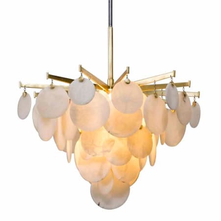 A large image of the Corbett Lighting 228-42 Gold Leaf