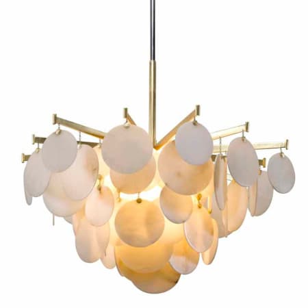 A large image of the Corbett Lighting 228-44 Gold Leaf