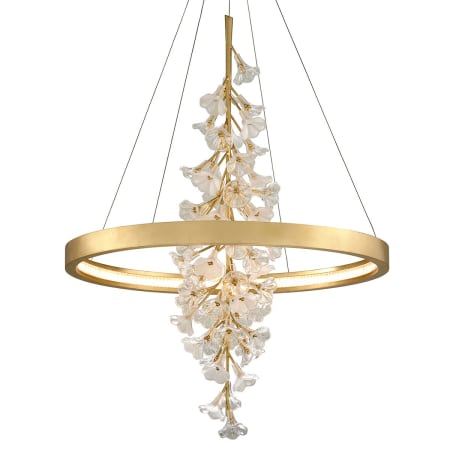 A large image of the Corbett Lighting 268-72 Gold Leaf