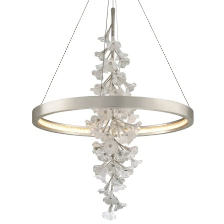 A large image of the Corbett Lighting 269-72 Silver Leaf