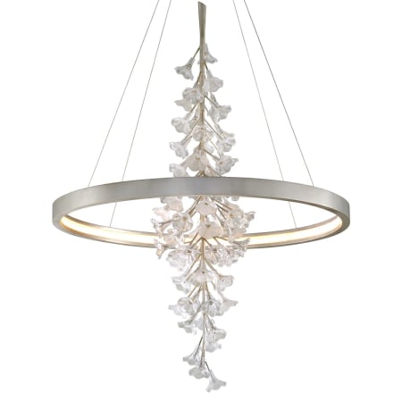 A large image of the Corbett Lighting 269-73 Silver Leaf