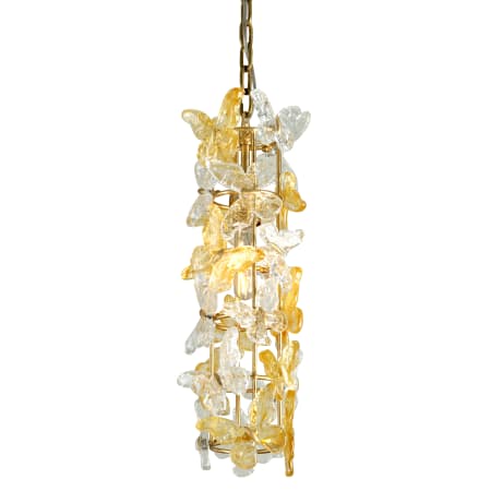 A large image of the Corbett Lighting 279-41 Gold Leaf