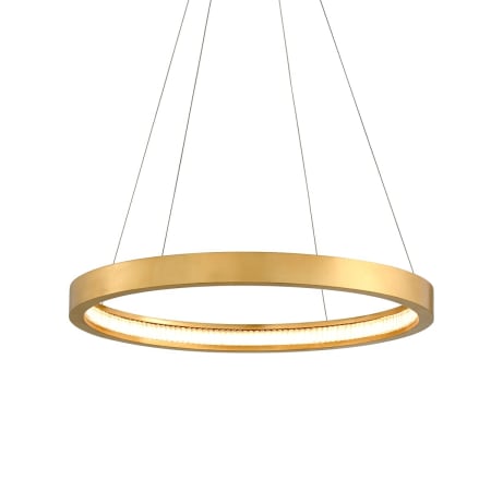 A large image of the Corbett Lighting 284-41 Gold Leaf