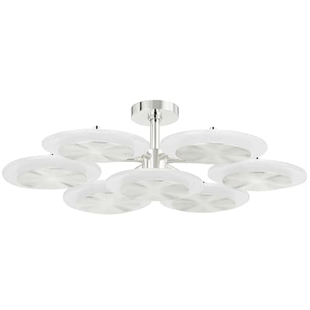 A large image of the Corbett Lighting 328-38 Polished Nickel