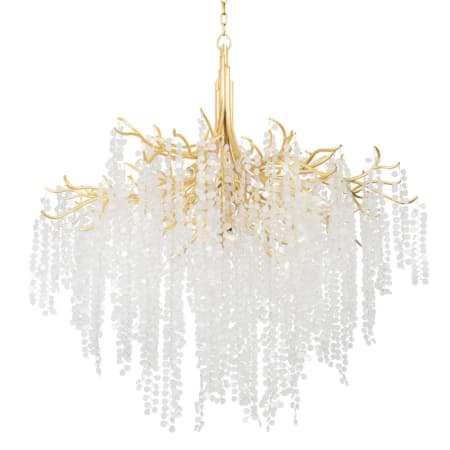 A large image of the Corbett Lighting 350-49 Gold Leaf
