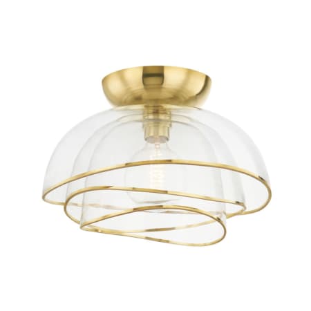 A large image of the Corbett Lighting 358-17 Vintage Polished Brass