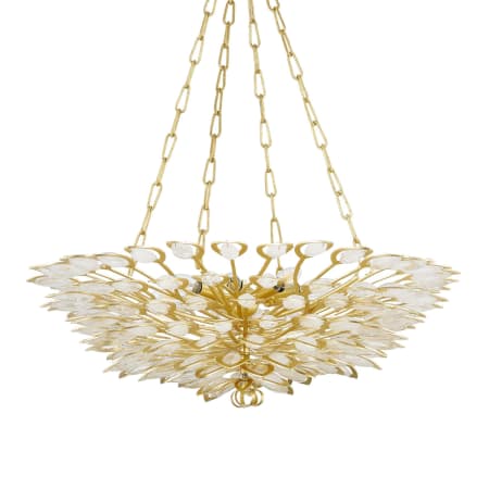 A large image of the Corbett Lighting 363-32 Gold Leaf