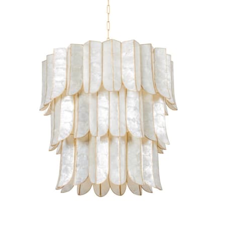 A large image of the Corbett Lighting 365-32 Vintage Gold Leaf