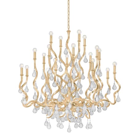 A large image of the Corbett Lighting 414-48 Gold Leaf