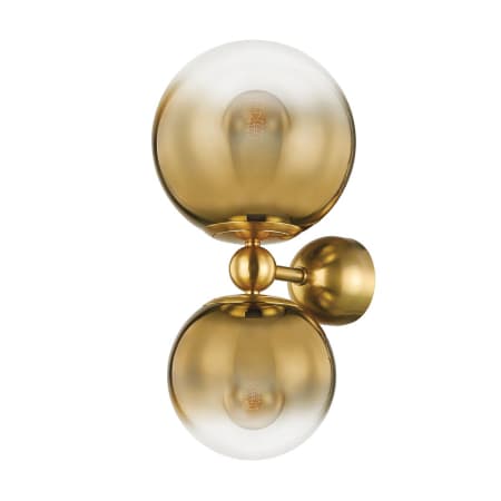 A large image of the Corbett Lighting 427-02 Vintage Polished Brass