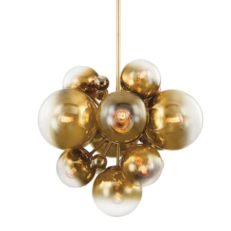 A large image of the Corbett Lighting 427-36 Vintage Polished Brass