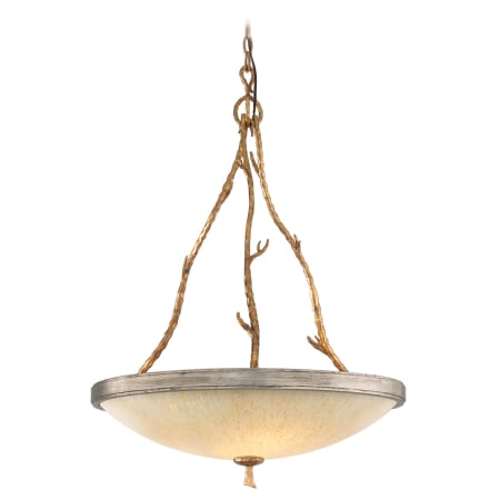 A large image of the Corbett Lighting 66-43 Gold / Silver Leaf Finish