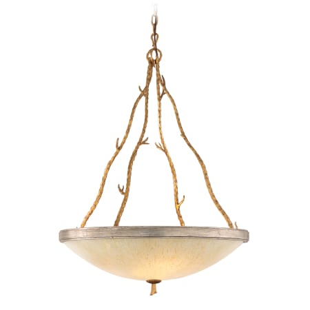 A large image of the Corbett Lighting 66-44 Gold / Silver Leaf Finish