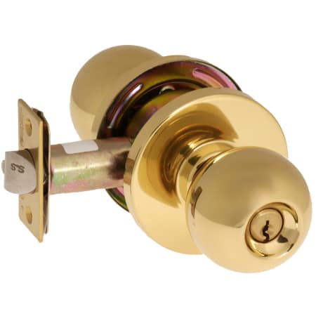 A large image of the Corbin Russwin CK4451GWCKRA8 Polished Brass